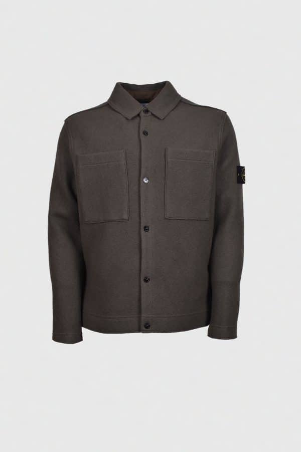 STONE ISLAND Wool Overshirt