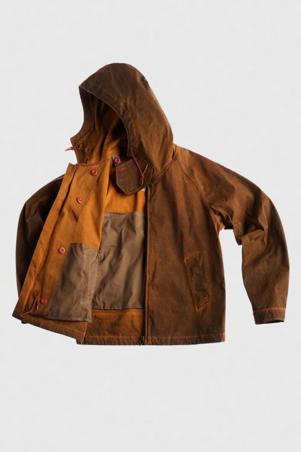 TEN C Anorak Terra Di Sienna