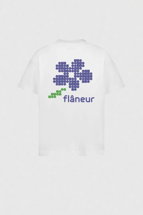 FLANEUR Pixel Flower T-Shirt