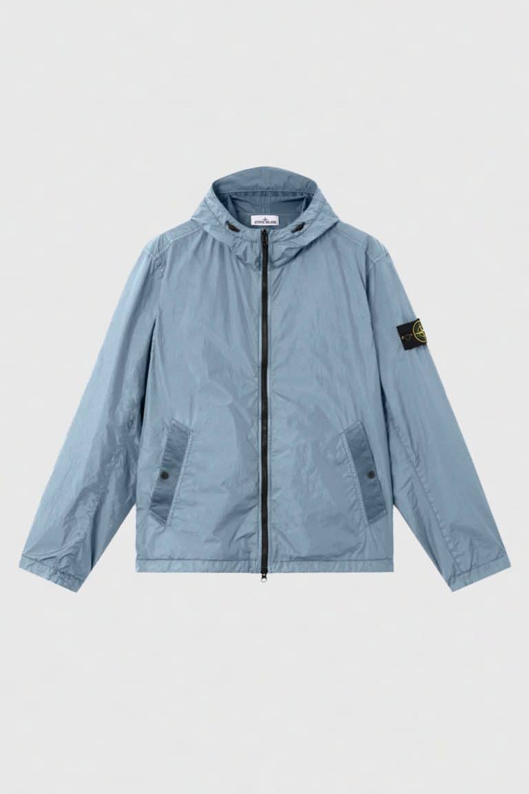 Stone Crinkle Reps Midden Blauw 1
